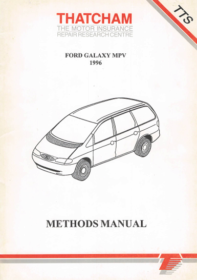 1996 Ford Galaxy Workshop Manual PDF – Body Repair, Panel Replacement & Paint Guide