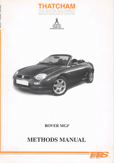 1996 Rover MGF Body Repair & Workshop Manual – Instant PDF Download