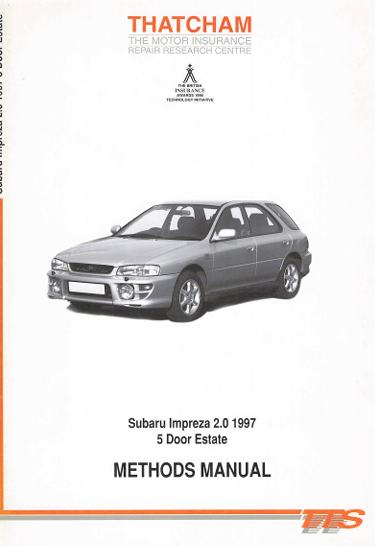1997 Subaru Impreza Estate 2.0 AWD Repair & Workshop Manual (PDF Download)