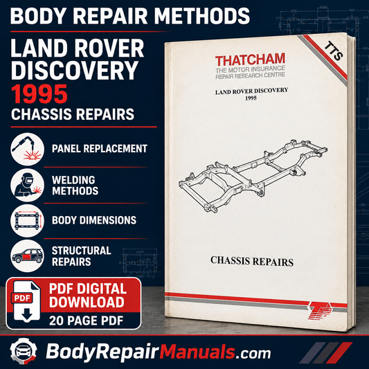 Land Rover Discovery 1995 Chassis Repair Methods Manual PDF