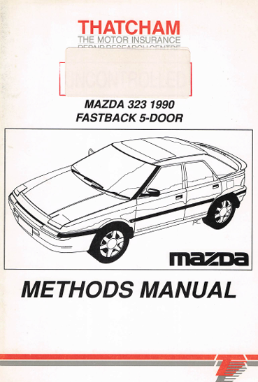 1990 Mazda 323 Fastback 5-Door Repair Manual (PDF Download) – Workshop & Body Guide