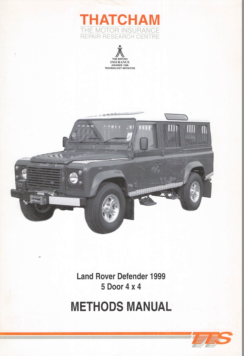 1999 Land Rover Defender 110 Workshop & Body Repair Manual (PDF Download)