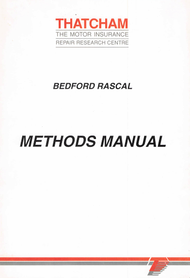 <h1>Bedford Rascal Repair & Workshop Manual PDF (1986–1987 Models)</h1>