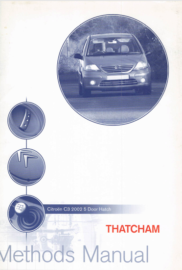 2002 Citroën C3 5-Door Hatchback Workshop & Repair Manual (PDF Download)