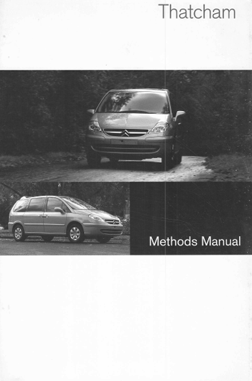 2003 Citroën C8 Workshop & Body Repair Manual (PDF Download)