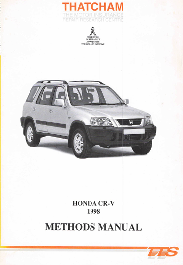 1998 Honda CR-V Repair & Workshop Manual (PDF Download) – Complete Body, Mechanical & Electrical Guide