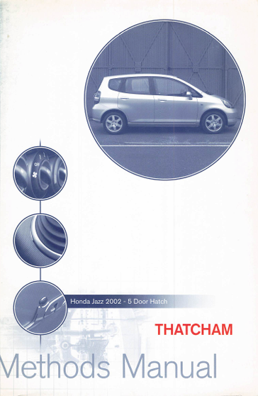 2002 Honda Jazz 5-Door Hatchback Workshop & Body Repair Manual (PDF Download)