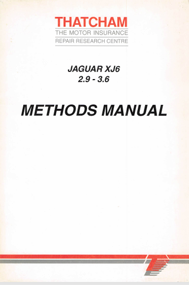 Jaguar XJ6 2.9–3.6 Workshop Body Repair Manual PDF Download