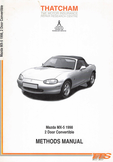 1998 Mazda MX-5 Convertible Repair & Workshop Manual (PDF Download)