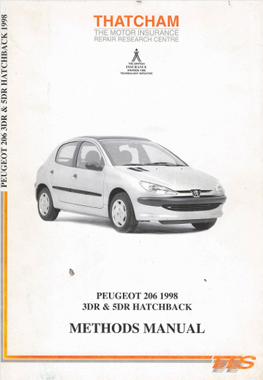 1998 Peugeot 206 Workshop & Body Repair Manual (3dr & 5dr Hatchback) – Instant PDF Download